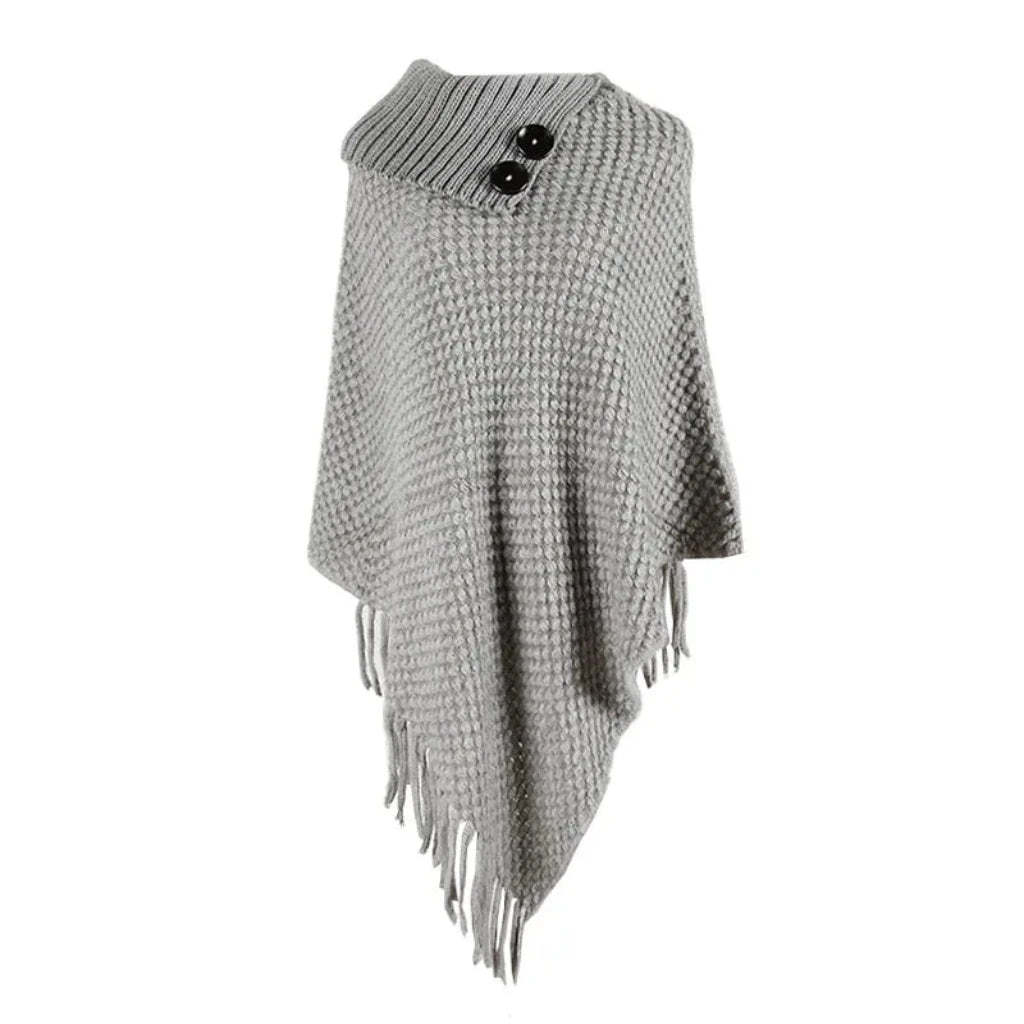 Knitted Scarf With Tassels