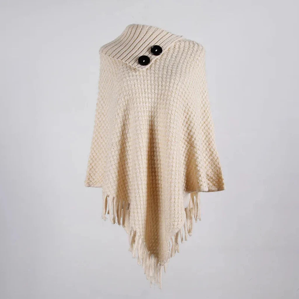 Knitted Scarf With Tassels