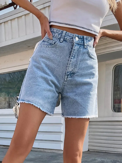 womens denim shorts

