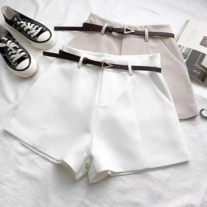 high waist office shorts

