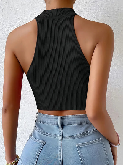 turtleneck crop top

