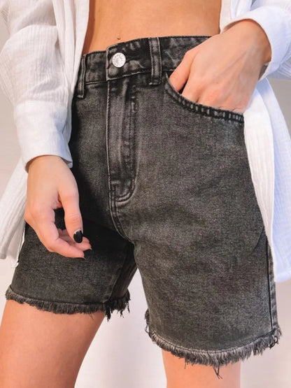 womens denim shorts

