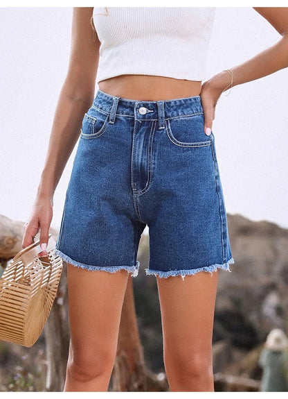 womens denim shorts

