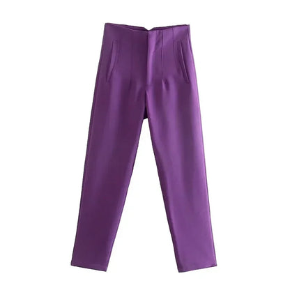 high waist office pant