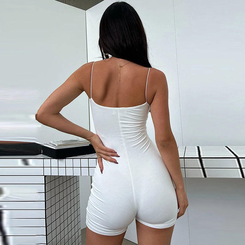 Spaghetti Strap Backless Jumpsuits/Playsuits