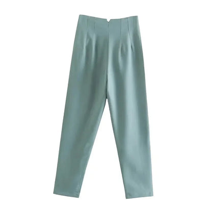 high waist office pant