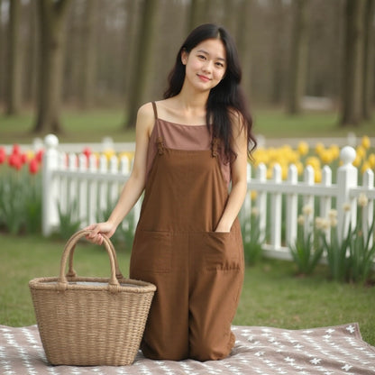 Loose Wide Leg Jumpsuit